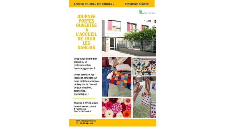 Portes ouvertes -Accueil de jour "Les DAHLIAS"