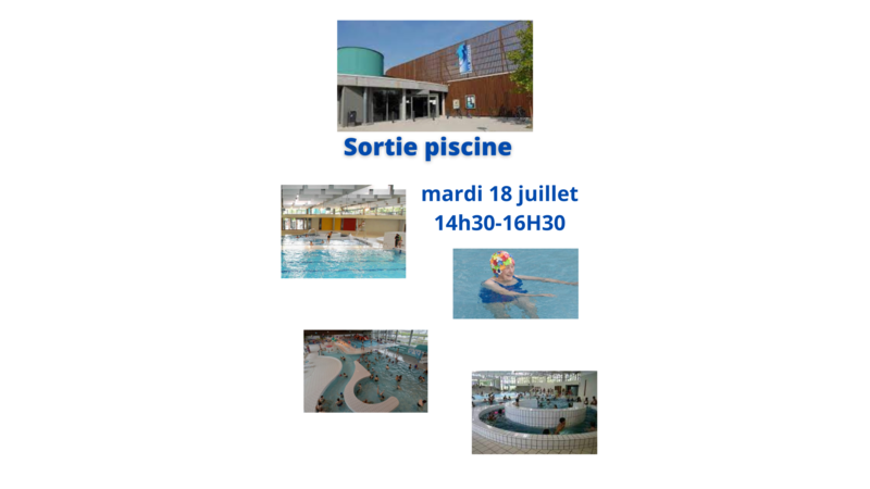 Sortie piscine