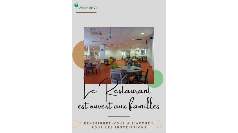 Ouverture du restaurant pour les familles